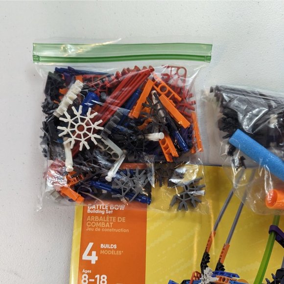 K’NEX Battle Bow Building Set K-Force Build And Blast - 100% Complete - Picture 4 of 10